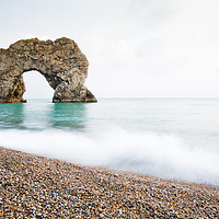 Buy canvas prints of Durdle Door by Ian Middleton