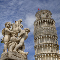 Buy canvas prints of Campo di Miracoli field of Miracles, Pisa, Tuscany by Ian Middleton