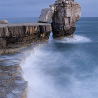 Buy canvas prints of Pulpit rock  in Portland Bill, Dorset, England by Ian Middleton