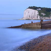Buy canvas prints of Sunrise at the White Cliffs of Dover by Ian Middleton