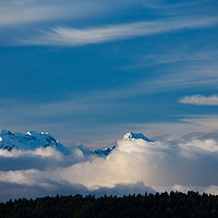 Buy canvas prints of Mountain peak, Kamnik Alps, Slovenia. by Ian Middleton