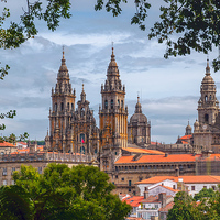 Buy canvas prints of Great cathedral of Santiago by Sergey Golotvin