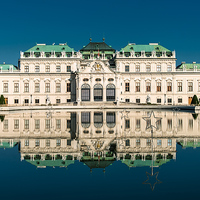 Buy canvas prints of Belvedere, Vienna by Sergey Golotvin
