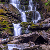 Buy canvas prints of Waterfall Shipot by Sergey Golotvin