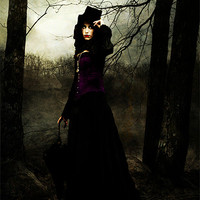 Buy canvas prints of a vampires walk by kristy doherty