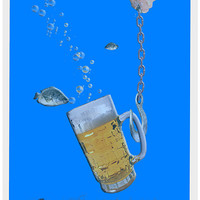 Buy canvas prints of MEE POOR LAGER by david hotchkiss