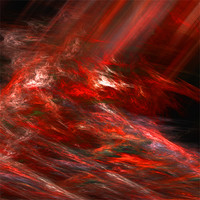 Buy canvas prints of Red abstraction by Jean-François Dupuis