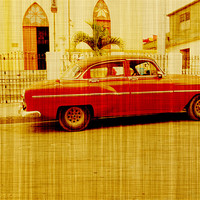 Buy canvas prints of Cuba car by Jean-François Dupuis