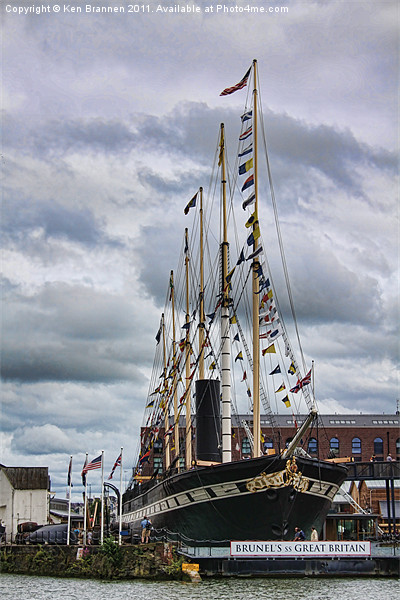 SS Great Britain Picture Board by Oxon Images