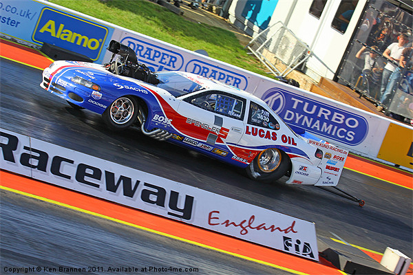 Pro Modified Drag Car Picture Board by Oxon Images