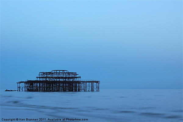 Brighton pier late summer Picture Board by Oxon Images