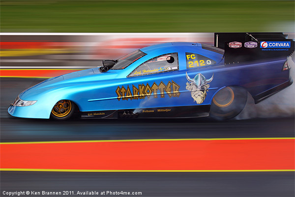 Starkotter Top Fuel Funny Car Picture Board by Oxon Images