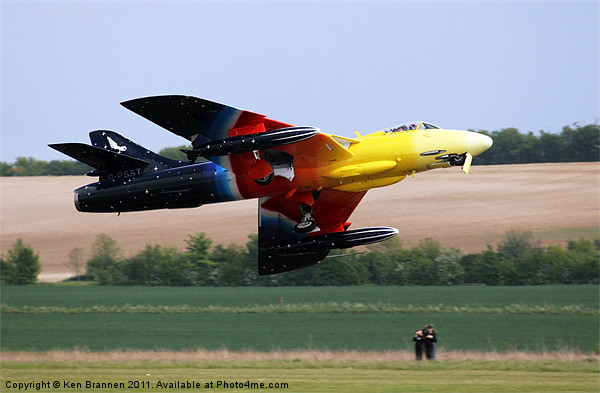 Hawker Hunter Miss Demeanour Picture Board by Oxon Images
