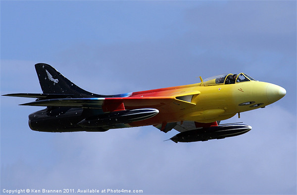 Hawker Hunter Miss Demeanour 2 Picture Board by Oxon Images