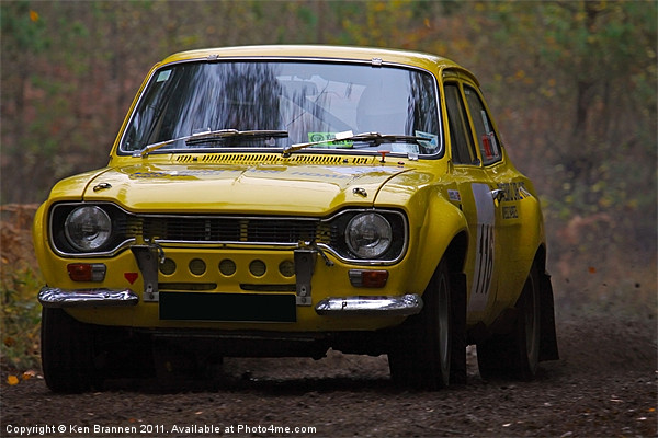 Ford Rally Escort Picture Board by Oxon Images