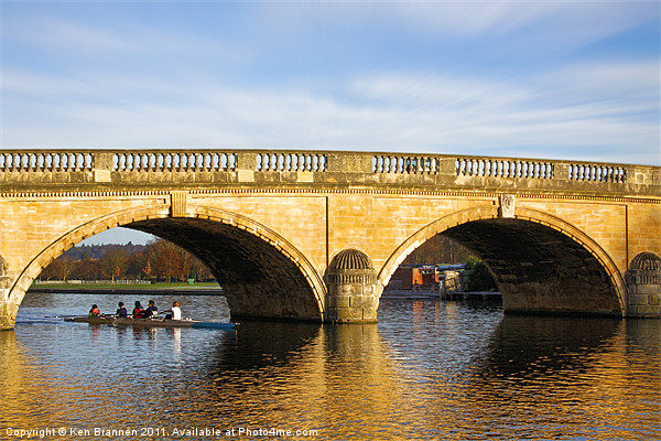 Regatta under the Bridge Picture Board by Oxon Images