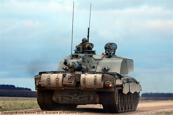 FV4034 Challenger 2 Picture Board by Oxon Images