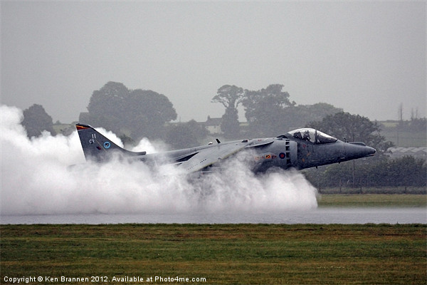 Stormy Harrier GR9 Picture Board by Oxon Images