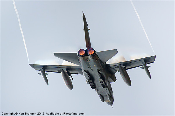 Tornado GR4 XV Squadron Attack Picture Board by Oxon Images