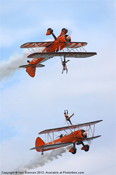 Breitling Wingwalkers display Picture Board by Oxon Images