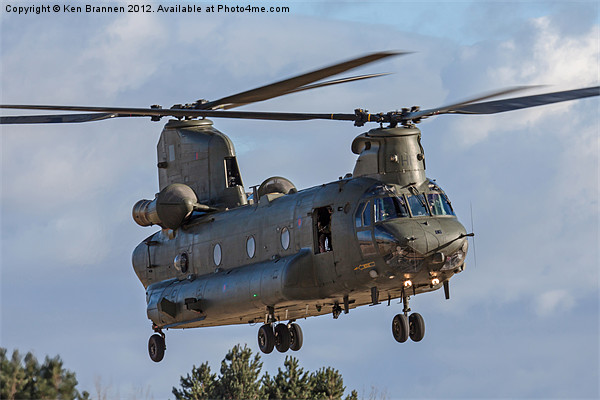 Chinook Picture Board by Oxon Images
