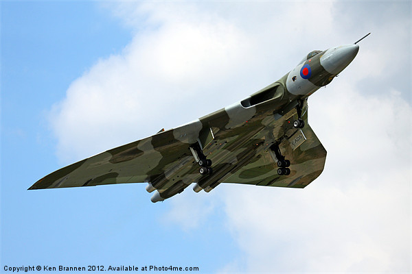 XH 558 at Waddington 2011 Picture Board by Oxon Images