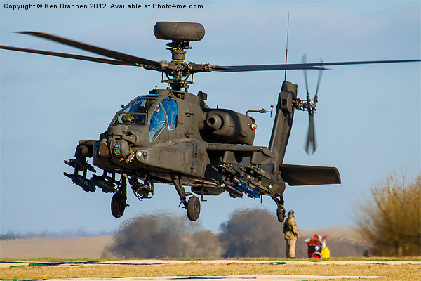 Apache departure Picture Board by Oxon Images