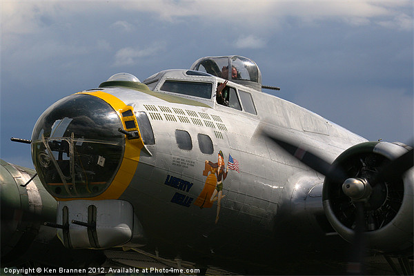 Liberty Belle at Duxford Picture Board by Oxon Images