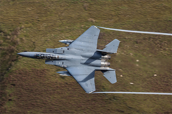 F15 in Wales Picture Board by Oxon Images