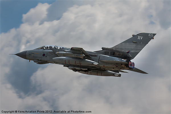 Tornado GR4 XV Squadron Picture Board by Oxon Images