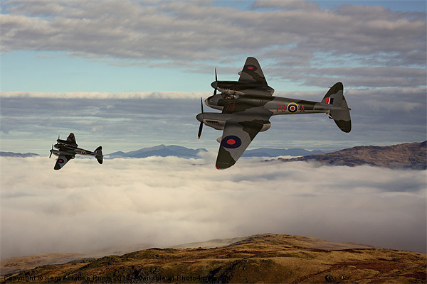 DeHavilland Mosquito Picture Board by Oxon Images