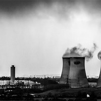 Buy canvas prints of Didcot power station by Oxon Images