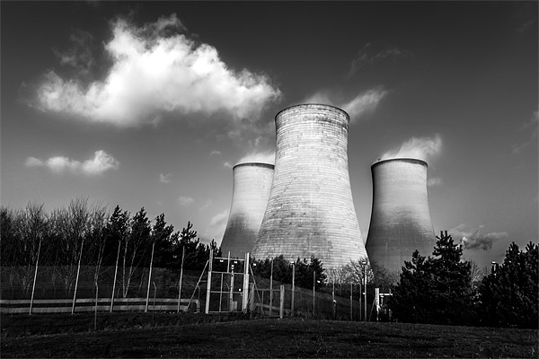 Didcot Power Picture Board by Oxon Images