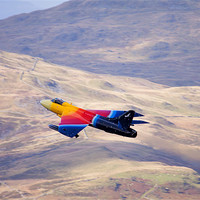 Buy canvas prints of Miss Demeanour Hawker Hunter 4 by Oxon Images