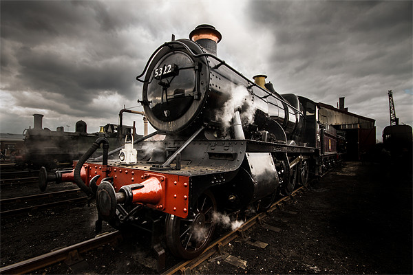GWR Steam Train Picture Board by Oxon Images