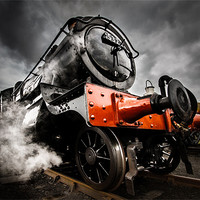 Buy canvas prints of Steam Locomotive by Oxon Images