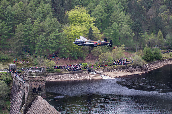 Dambusters 70th Anniversary Flypast Picture Board by Oxon Images
