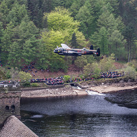 Buy canvas prints of Dambusters 70th Anniversary Flypast by Oxon Images