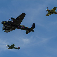 Buy canvas prints of Battle of Britain Memorial Flight by Oxon Images