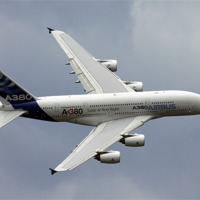 Buy canvas prints of Airbus A380 by Oxon Images
