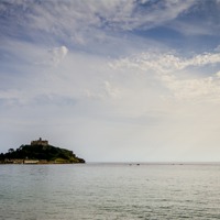 Buy canvas prints of St Michaels Mount Cornwall by Oxon Images