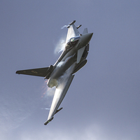 Buy canvas prints of Typhoon FGR4 with Vapour by Oxon Images