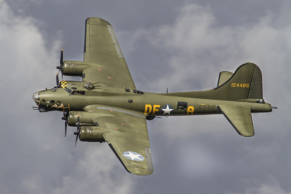 B17 Sally B Duxford Picture Board by Oxon Images