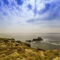 Buy canvas prints of Lands End by Oxon Images