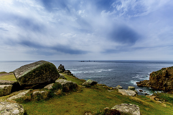 Lands End sea view Picture Board by Oxon Images