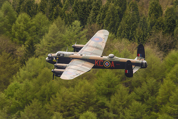 Lancaster at Derwent Dam Picture Board by Oxon Images