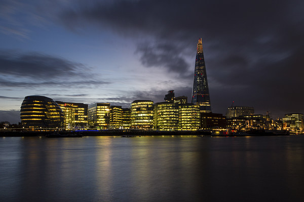 The Shard Picture Board by Oxon Images