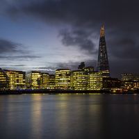 Buy canvas prints of The Shard by Oxon Images