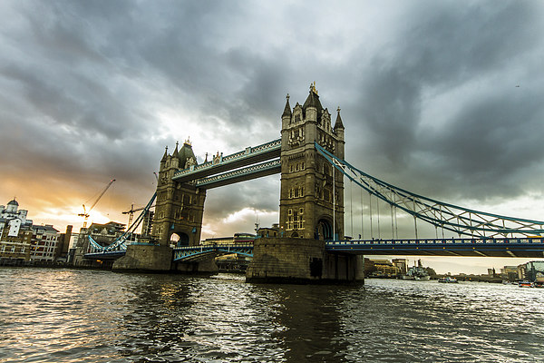 Tower Bridge Picture Board by Oxon Images