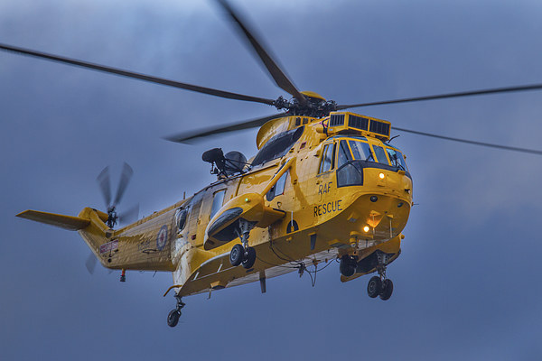 RAF Sea King Picture Board by Oxon Images